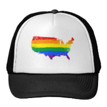 An LGBT America Trucker Hat