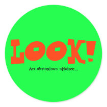 An Obnoxious Sticker by unscenephnomenon An Obnoxious Sticker