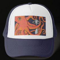 An Octopus Friend hat by Quantum_Art_Nerd An Octopus Friend hat