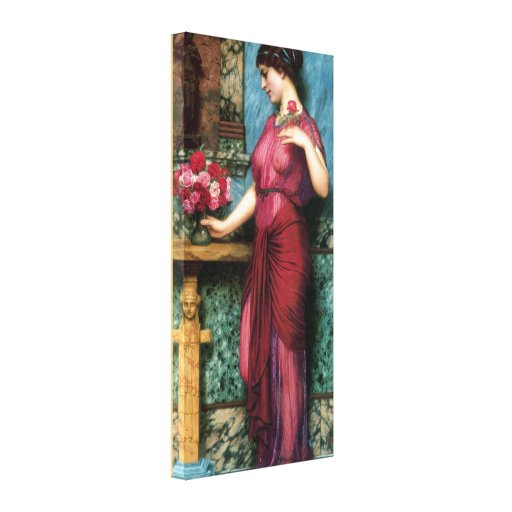 An Offering to Venus ~ John William Godward Canvas Print