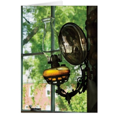 An oil lantern card by suburbanscenes