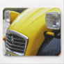 An old black and yellow Citroen 2CV 2 CV, detail Mouse Pad