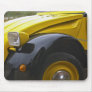 An old black and yellow Citroen 2CV 2 CV,