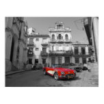 An old Corvette in old Havana Posters