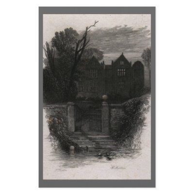 An Old Deserted Mansion Custom Stationery by CloudDancer7