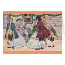 An Old Fashioned Christmas Ball Card