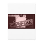 An Old Fashioned Welcome Post Card