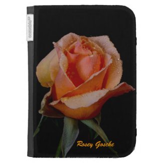 An Orange Rose, M&#39;Lady Kindle Case