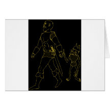 An Orc and Goblin (lined or gold) Cards