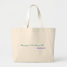 An ounce of prevention is worth a pound of cure canvas bag