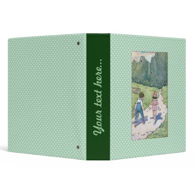 An outing vinyl binders by nostalgiashop