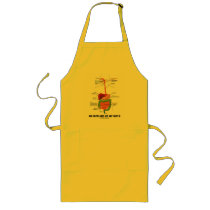 An Outline Of My Guts (Digestive System Humor) Apron