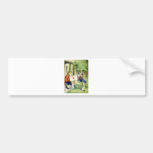 AN ROYAL INVITATION FROM THE QUEEN BUMPER STICKER