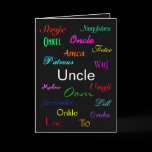 "An Uncle's Birthday" Card - Customizable by Yve_13 "An Uncle's Birthday" Card - Customizable