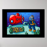 An Underwater Adventure Print