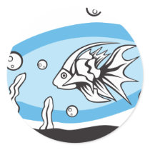 An underwater fish stickers by homi77 An underwater fish stickers