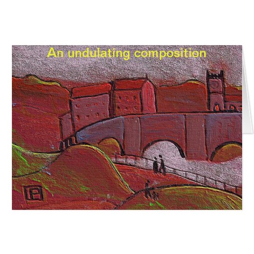 (An undulating composition) Cards