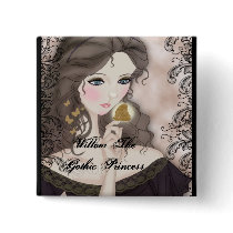 An Unlikely Friendship Square Pin