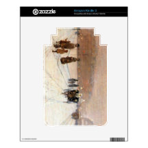 An urban fairy tale land by Childe Hassam Kindle 3 Skin