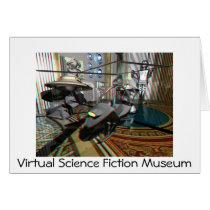 Anaglyph002, Virtual Science Fiction Museum Greeting Cards