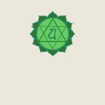 Anahata Chakra edun LIVE Ladies T-Shirt by templegreen Anahata Chakra edun LIVE Ladies T-Shirt