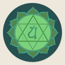 Anahata Chakra Sticker stickers