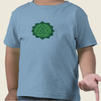 Anahata Chakra Toddler T-Shirt by templegreen Anahata Chakra Toddler T-Shirt