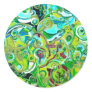 Anahata - energies open round sticker