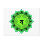 Anahata The Heart Chakra Postcard