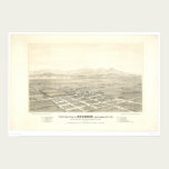 Anaheim, CA. Panoramic Map (0025A) - Restored posters
