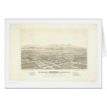 Anaheim, CA. Panoramic Map (0025A) - Unrestored Greeting Cards
