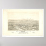 Anaheim, CA. Panoramic Map (0025A) - Unrestored posters