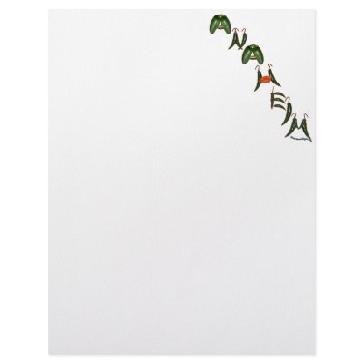 Anaheim Chili Peppers Letterhead by chili_state