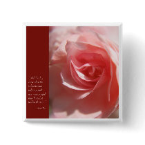 Anais Nin Quote Button in Pink