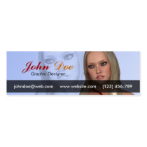 Anais Profile Card Business Card