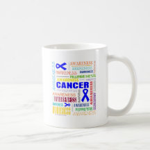 Anal Cancer Awareness Collage Mug