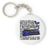 Anal Cancer Collage - Fight Like a Girl Key Chains