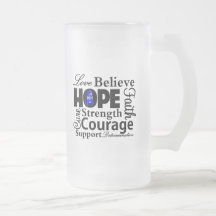 Anal Cancer Collage of Hope Mugs