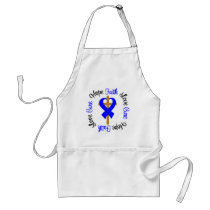 Anal Cancer Faith Hope Love Cross Apron