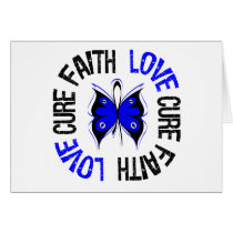 Anal Cancer Faith Love Cure Card