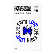 Anal Cancer Faith Love Cure Stamp