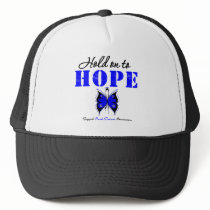 Anal Cancer Hold On to Hope Trucker Hat