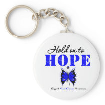 Anal Cancer Hold On to Hope Key Chains