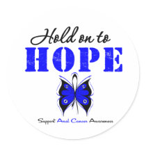 Anal Cancer Hold On to Hope Sticker