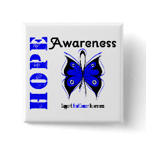 Anal Cancer Hope Awareness Pins