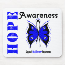 Anal Cancer Hope Awareness Mouse Mats