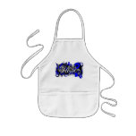 Anal Cancer Hope Garden Ribbon aprons