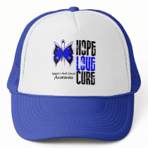 Anal Cancer Hope Love Cure Mesh Hats