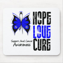 Anal Cancer Hope Love Cure Mouse Pads