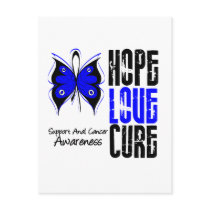 Anal Cancer Hope Love Cure Postcards
